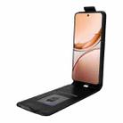 For vivo V50 Lite 5G Global Magnetic Vertical Flip Leather Phone Case with Buckle(Black) - 3