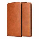 For vivo V50 Lite 5G Global Magnetic Vertical Flip Leather Phone Case with Buckle(Brown) - 2