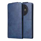For vivo Y39 5G / Y300i Magnetic Vertical Flip Leather Phone Case with Buckle(Blue) - 2