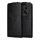 For ZTE Blade V70 Max Magnetic Vertical Flip Leather Phone Case with Buckle(Black) - 2