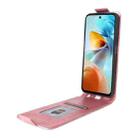 For ZTE nubia Music 2 Magnetic Vertical Flip Leather Phone Case with Buckle(Rose Gold) - 3