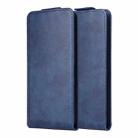 For ZTE Kantan Sumaho 4 A402ZT Magnetic Vertical Flip Leather Phone Case with Buckle(Blue) - 2