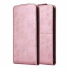 For ZTE Kantan Sumaho 4 A402ZT Magnetic Vertical Flip Leather Phone Case with Buckle(Rose Gold) - 2