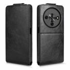 For ZTE Blade A76 5G Magnetic Vertical Flip Leather Phone Case with Buckle(Black) - 2