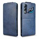For ZTE nubia Neo 3 GT 5G Magnetic Vertical Flip Leather Phone Case with Buckle(Blue) - 2