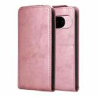 For Google Pixel 10 5G / 10 Pro 5G Magnetic Vertical Flip Leather Phone Case with Buckle(Rose Gold) - 2