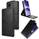 For Redmi Turbo 4 Pro 5G Magnetic Vertical Flip Leather Phone Case with Buckle(Black) - 1