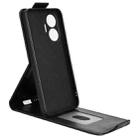 For Redmi Turbo 4 Pro 5G Magnetic Vertical Flip Leather Phone Case with Buckle(Black) - 3