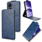 For Redmi Turbo 4 Pro 5G Magnetic Vertical Flip Leather Phone Case with Buckle(Blue) - 1