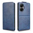 For Redmi Turbo 4 Pro 5G Magnetic Vertical Flip Leather Phone Case with Buckle(Blue) - 2