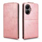 For Redmi Turbo 4 Pro 5G Magnetic Vertical Flip Leather Phone Case with Buckle(Rose Gold) - 2