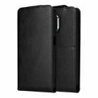 For Honor 400 Magnetic Vertical Flip Leather Phone Case with Buckle(Black) - 2