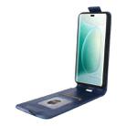 For Honor 400 Magnetic Vertical Flip Leather Phone Case with Buckle(Blue) - 3