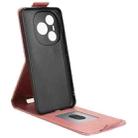 For Honor Power Magnetic Vertical Flip Leather Phone Case with Buckle(Rose Gold) - 3