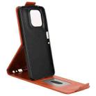 For Motorola Moto G66j 5G Magnetic Vertical Flip Leather Phone Case with Buckle(Brown) - 3