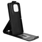 For Motorola Moto G86 5G Magnetic Vertical Flip Leather Phone Case with Buckle(Black) - 3