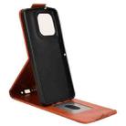 For Motorola Moto G86 Power 5G Magnetic Vertical Flip Leather Phone Case with Buckle(Brown) - 3