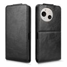 For Sharp Aquos R10 Magnetic Vertical Flip Leather Phone Case with Buckle(Black) - 2