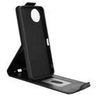 For Sharp Aquos wish5 Magnetic Vertical Flip Leather Phone Case with Buckle(Black) - 3