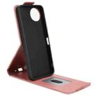 For Sharp Aquos wish5 Magnetic Vertical Flip Leather Phone Case with Buckle(Rose Gold) - 3
