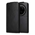 For Xiaomi 15 Ultra 5G Magnetic Vertical Flip Leather Phone Case with Buckle(Black) - 2