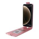 For Xiaomi 15 Ultra 5G Magnetic Vertical Flip Leather Phone Case with Buckle(Rose Gold) - 3