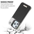 For iPhone 14 Pro Frameless Carbon Fiber Holder PC MagSafe Phone Case(Black) - 3