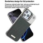For iPhone 13 Pro Max Frameless Carbon Fiber Holder PC MagSafe Phone Case(Titanium Gray) - 3