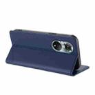 For Honor 50 Pro / Huawei nova 9 Pro Embossed Multi-functional Wallet Retro Leather Phone Case(Dark Blue) - 3
