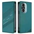 For Honor 60 Pro Embossed Multi-functional Wallet Retro Leather Phone Case(Dark Green) - 2