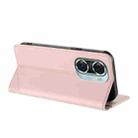 For Honor 60 Pro Embossed Multi-functional Wallet Retro Leather Phone Case(Pink) - 3