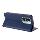 For Honor 60 Pro Embossed Multi-functional Wallet Retro Leather Phone Case(Dark Blue) - 3