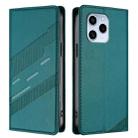 For Honor 60 SE Embossed Multi-functional Wallet Retro Leather Phone Case(Dark Green) - 2