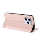 For Honor 60 SE Embossed Multi-functional Wallet Retro Leather Phone Case(Pink) - 3