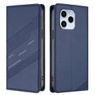 For Honor 60 SE Embossed Multi-functional Wallet Retro Leather Phone Case(Dark Blue) - 2