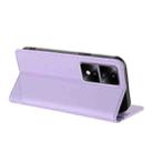 For Honor 80 GT Embossed Multi-functional Wallet Retro Leather Phone Case(Light Purple) - 3