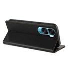 For Honor 90 Lite / X50i Embossed Multi-functional Wallet Retro Leather Phone Case(Black) - 3
