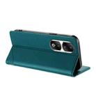 For Honor 90 Pro Embossed Multi-functional Wallet Retro Leather Phone Case(Dark Green) - 3