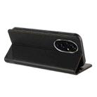 For Honor 200 Embossed Multi-functional Wallet Retro Leather Phone Case(Black) - 3