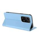 For Honor 200 Lite Global Embossed Multi-functional Wallet Retro Leather Phone Case(Light Blue) - 3