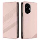 For Honor 300 Embossed Multi-functional Wallet Retro Leather Phone Case(Pink) - 2