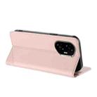 For Honor 300 Embossed Multi-functional Wallet Retro Leather Phone Case(Pink) - 3
