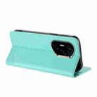 For Honor 300 Pro / 300 Ultra Embossed Multi-functional Wallet Retro Leather Phone Case(Mint Green) - 3