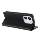 For Honor 400 Lite Embossed Multi-functional Wallet Retro Leather Phone Case(Black) - 3