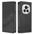 For Honor Magic6 Pro Embossed Multi-functional Wallet Retro Leather Phone Case(Black) - 2