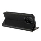 For Honor X5b / X5b Plus Embossed Multi-functional Wallet Retro Leather Phone Case(Black) - 3
