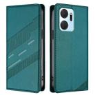 For Honor X7a 4G / Play7T 5G Embossed Multi-functional Wallet Retro Leather Phone Case(Dark Green) - 2