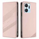 For Honor X7a 4G / Play7T 5G Embossed Multi-functional Wallet Retro Leather Phone Case(Pink) - 2
