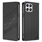 For Honor X8 4G / X30i / Play6T Pro Embossed Multi-functional Wallet Retro Leather Phone Case(Black) - 2