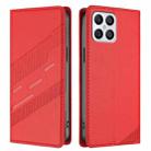For Honor X8 4G / X30i / Play6T Pro Embossed Multi-functional Wallet Retro Leather Phone Case(Red) - 2